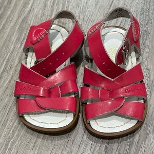 Saltwater Baby Sandals Pink